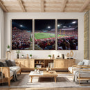 Washington-Grizzly Stadium Canvas Print, American Football