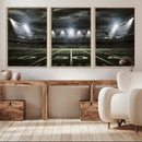 American Football Stadium Wall Art Canvas Print, Stadium by MyGreatCanvas | Canvas Wall Art Prints | Photo Prints & Wall Decor