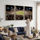 Washington-Grizzly Stadium Canvas Wall Art – Exciting Game