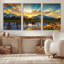 Grand Teton Park Sunrise Wall Art – Vibrant Landscape Canvas by MyGreatCanvas | Canvas Wall Art Prints | Photo Prints & Wall Decor