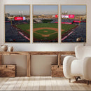 Los Angeles Angels Baseball Canvas Print - Anaheim Angel