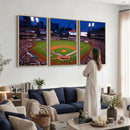 St. Louis Cardinals Baseball Team Print - Busch Stadium Wall