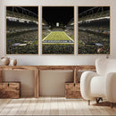 Seattle Seahawks Football Team Print Wall Art - Seattle by MyGreatCanvas | Canvas Wall Art Prints | Photo Prints & Wall Decor