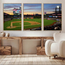 Citizens Bank Park Philadelphia Phillies Wall Art Canvas |