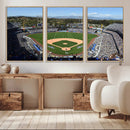 Los Angeles Dodgers Dodger Stadium Wall Art Canvas Print -