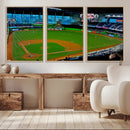 Miami Marlins Baseball Team Print - Miami LoanDepot Park