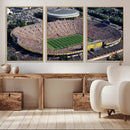 Michigan Wolverines Football Team Print - Ann Arbor Michigan