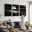 Milwaukee Bucks Basketball Print - Fiserv Forum Stadium Wall