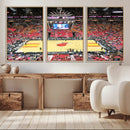 Miami Heat Basketball Team Print Wall Art- Kaseya Center by MyGreatCanvas | Canvas Wall Art Prints | Photo Prints & Wall Decor