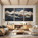 Mountain Wall Art – Modern Abstract Landscape Canvas Print