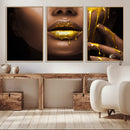 African American Art Black Woman Canvas Print, African Wall