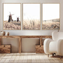 Farm Prints Set, Farmhouse Wall Art Canvas, Country House