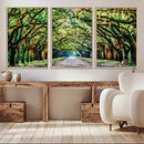 Serene Tree Tunnel Wall Art Canvas Print – Pathway Under by MyGreatCanvas | Canvas Wall Art Prints | Photo Prints & Wall Decor