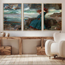 Miranda by the Shore Wall Art Canvas Print – Tempest Scene by MyGreatCanvas | Canvas Wall Art Prints | Photo Prints & Wall Decor