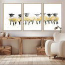 Farmhouse Wall Art Sheep Print | Ready to Hang Framed Canvas by MyGreatCanvas | Canvas Wall Art Prints | Photo Prints & Wall Decor