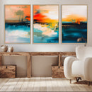 Colorful Abstract Wall Art | Bold Modern Canvas Print |