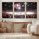 Amerant Bank Arena Wall Art Canvas Print - Basketball Arena by MyGreatCanvas | Canvas Wall Art Prints | Photo Prints & Wall Decor