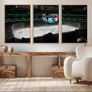 American Airlines Center Dallas Stars Wall Art Canvas Print