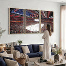Barton Malow Little Caesars Arena Detroit Wall Art Canvas