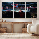 Rogers Arena Vancouver Canucks Ice Hockey Stadium Wall Art,