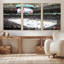 Sharks Arena Blackhawks Sharks Ice Hockey Stadium Wall Art by MyGreatCanvas | Canvas Wall Art Prints | Photo Prints & Wall Decor