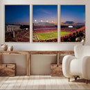 NC State Wolfpack Football Team Print - Raleigh by MyGreatCanvas | Canvas Wall Art Prints | Photo Prints & Wall Decor