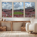 NC State Wolfpack Football Team Print Canvas- Raleigh