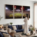 Framed Florida State Seminoles Football Team Print -