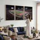 Houston Cougars Football Team Print - Houston TDECU Stadium