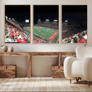 Houston Cougars Football Team Print - Houston TDECU Stadium by MyGreatCanvas | Canvas Wall Art Prints | Photo Prints & Wall Decor