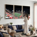 Houston Cougars Football Team Print - Houston TDECU Stadium
