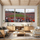 Virginia Cavaliers Football Team Print - Charlottesville Scott Stadium Print Wall Art Canvas by MyGreatCanvas | Canvas Wall Art Prints | Photo Prints & Wall Decor