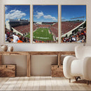 Virginia Tech Hokies Football Team Print - Blacksburg Lane
