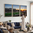 Demon Deacons Football Team Print Canvas- Winston-Salem