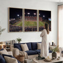 Demon Deacons Print Canvas, Football Team Print -