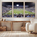 Brigham Young University Cougars Football Print Canvas -