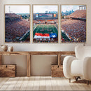 University of Texas Longhorns Football Team Canvas Print -