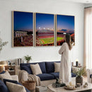 Wolfpack Football Team Wall Art Print - Raleigh
