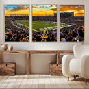 UCF Knights Football Team Print - Orlando FBC Mortgage by MyGreatCanvas | Canvas Wall Art Prints | Photo Prints & Wall Decor