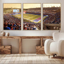 University of Kansas Jayhawks Football Team Print - Lawrence by MyGreatCanvas | Canvas Wall Art Prints | Photo Prints & Wall Decor