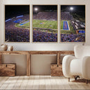 University of Kansas Jayhawks Football Team Print - Lawrence by MyGreatCanvas | Canvas Wall Art Prints | Photo Prints & Wall Decor