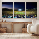 University of Michigan Wolverines Football Team Print - Ann by MyGreatCanvas | Canvas Wall Art Prints | Photo Prints & Wall Decor