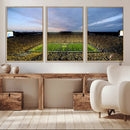 University of Michigan Wolverines Football Team Print - Ann by MyGreatCanvas | Canvas Wall Art Prints | Photo Prints & Wall Decor