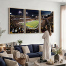 ASU Sun Devils Football Team Print Canvas - Phoenix Mountain