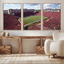 University of Nebraska Cornhuskers Football Team Print - by MyGreatCanvas | Canvas Wall Art Prints | Photo Prints & Wall Decor
