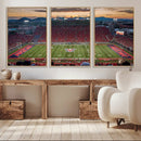 Framed Arizona Wildcats Football Team Print - Tucson Arizona by MyGreatCanvas | Canvas Wall Art Prints | Photo Prints & Wall Decor