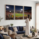 Clemson University Tigers Art Print, Football Team Print -