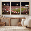 Indiana University Hoosiers Football Team Print Canvas -
