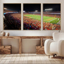 Iowa State University Cyclones Canvas Print, Football Team
