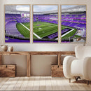 Northwestern University Wildcats Football Team Print - by MyGreatCanvas | Canvas Wall Art Prints | Photo Prints & Wall Decor